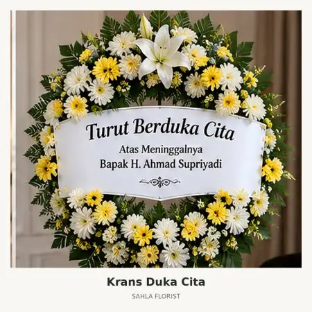 Krans Bunga Duka Lombok Barat